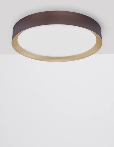 LED stropné svietidlo Luton 55 Hnedá