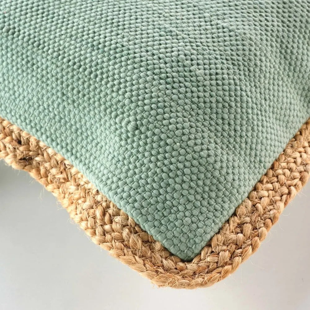 Dekoračný vankúš s prímesou juty 45x45 cm Akina – douceur d'intérieur