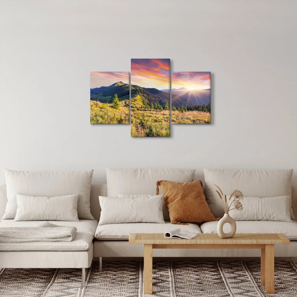 Obraz - Lesná krajina (90x60 cm)