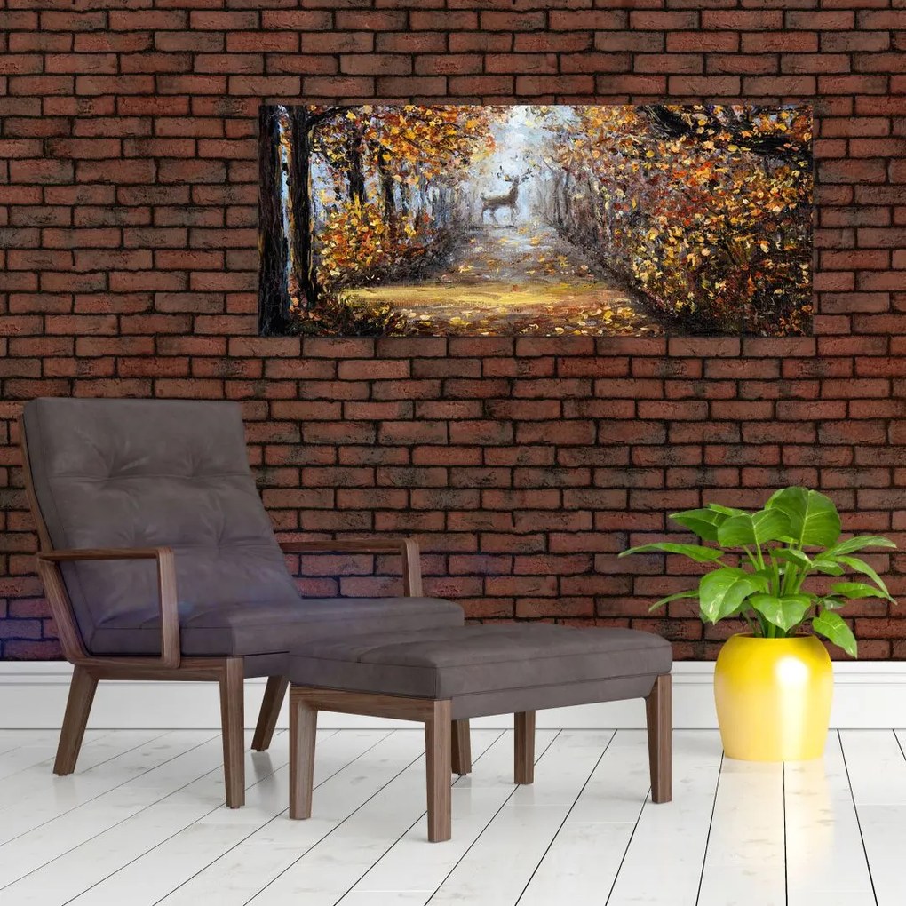 Obraz - Duch lesa (120x50 cm)