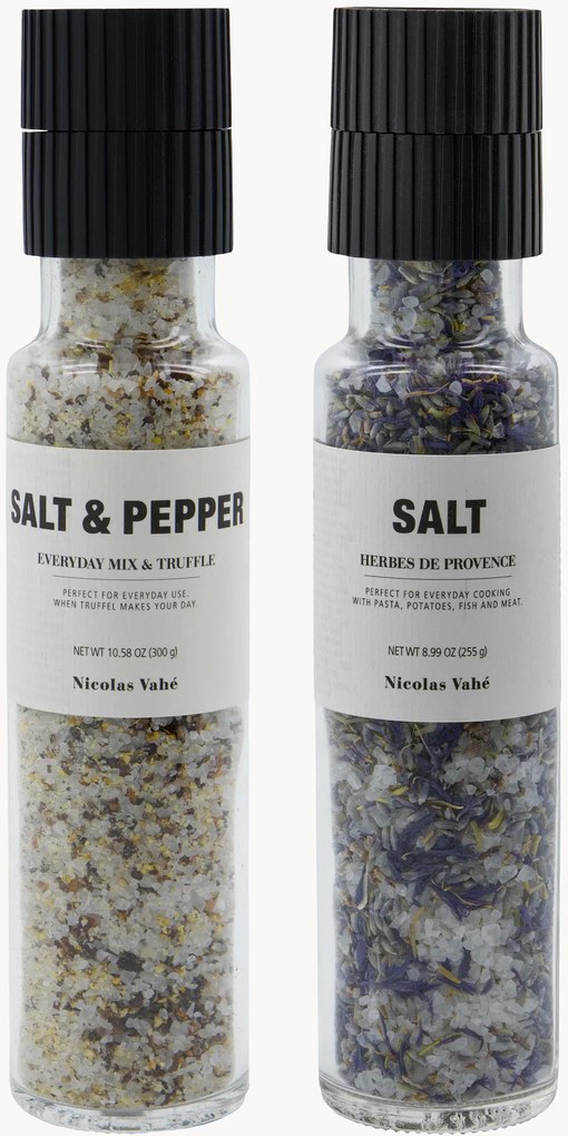 Soľ a korenie Everyday Mix with Truffle & Herbs de Provence, 2 ks