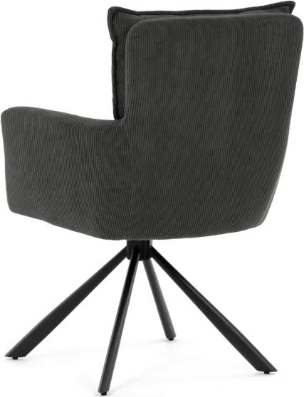 Jedálenská stolička sivá HC-X1128 GREY2
