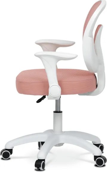 Detská otočná stolička ružová KA-K1062 PINK