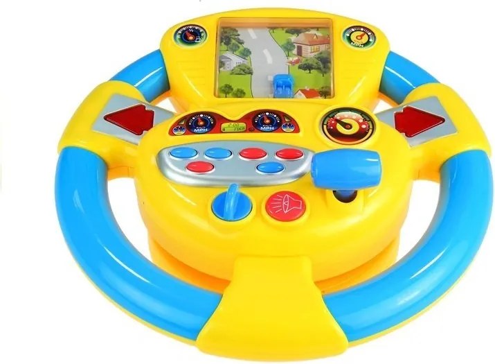 LEAN Toys Interaktívne zvuky detského volantu