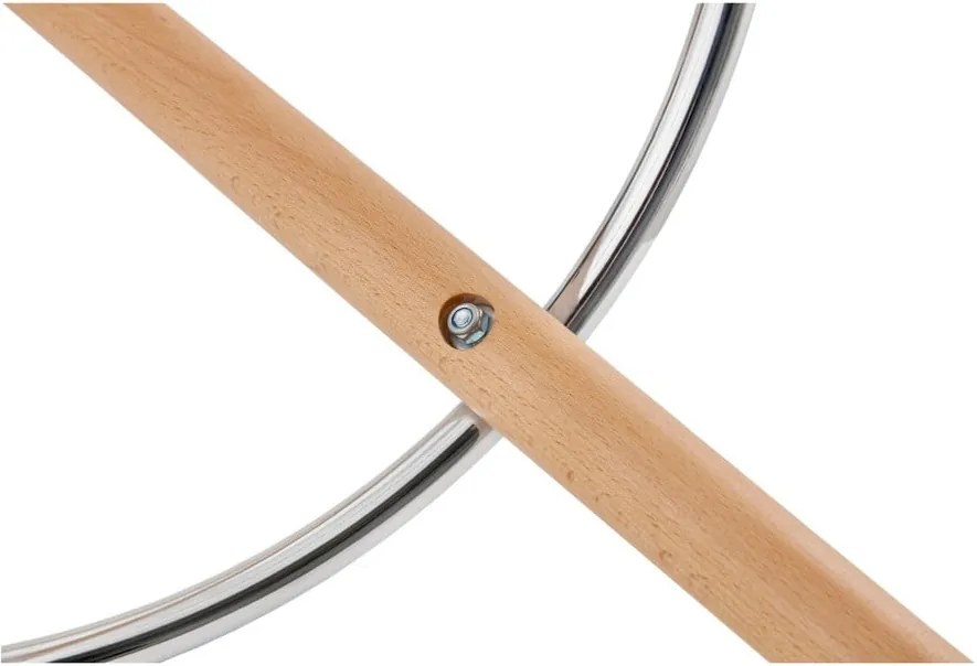 Biela barová stolička Kokoon Anau, výška sedu 64 cm