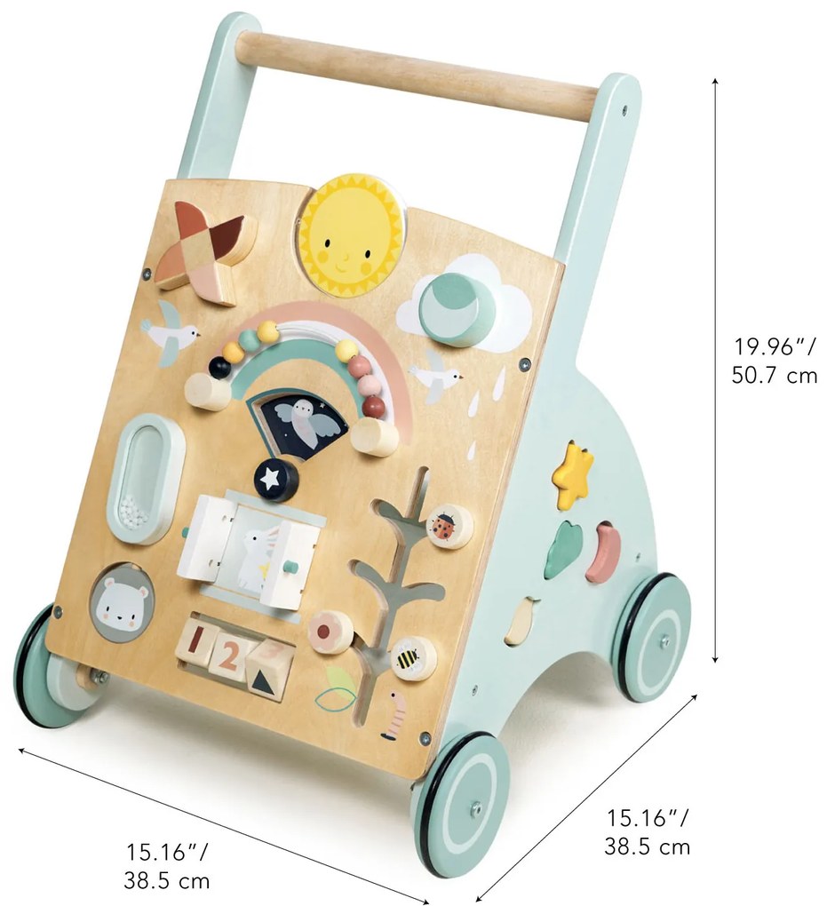 Tender Leaf - Drevená chodúľka s aktivitami