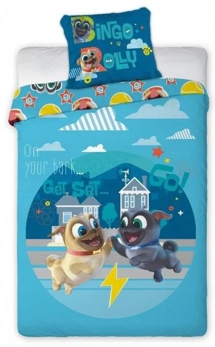 Obliečky Kámoši Hafíci 140 x 200 + 70 x 90 cm Faro