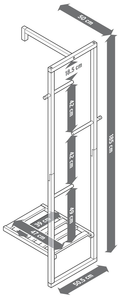 Stojan na oblečenie
