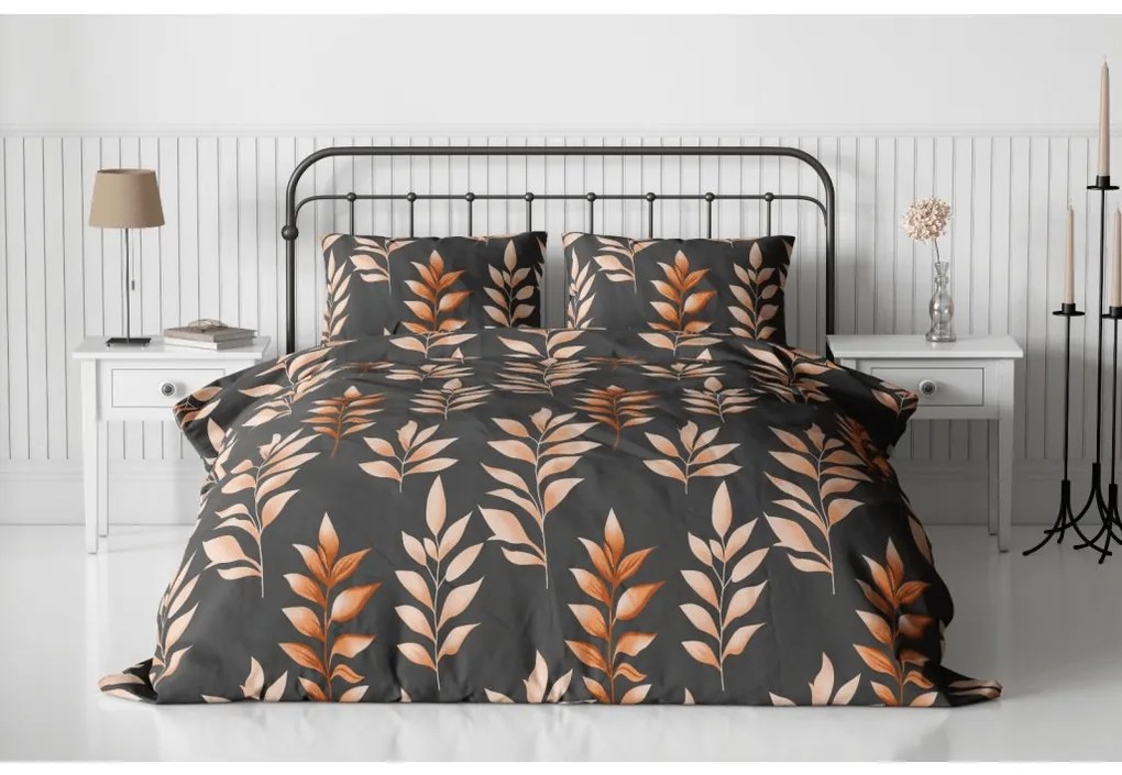 Flanelové obliečky DERAMI sivé Rozmer obliečky: 70 x 90 cm | 140 x 200 cm