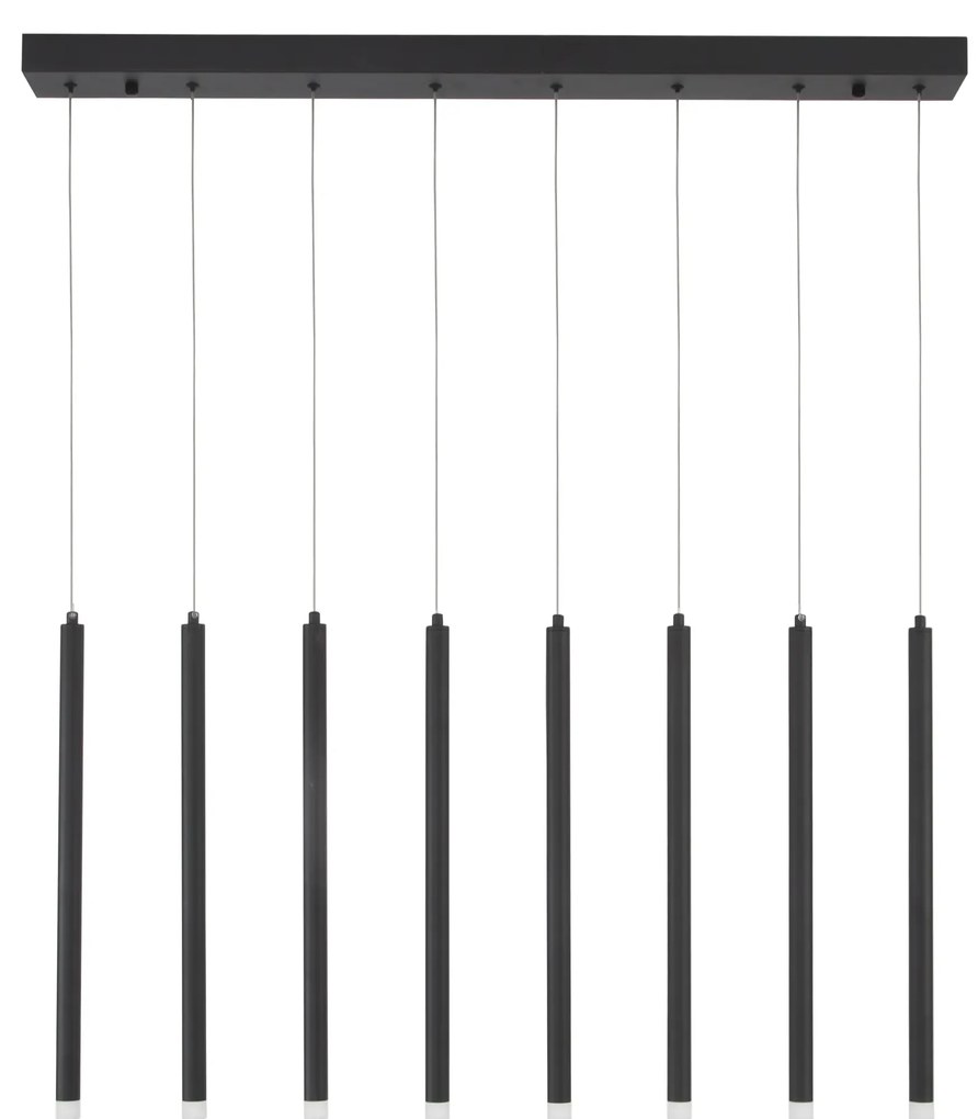 Moderný luster Trimle 100 čierne