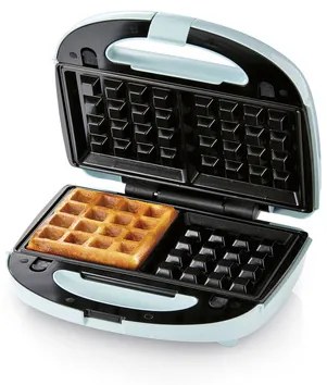 SILVERCREST® KITCHEN TOOLS Vaflovač 3 v 1 SWEW 750 C4 (modrá) (100361088)