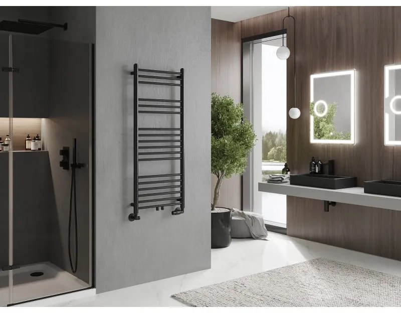 Mexen Yodo vykurovacie teleso 1200 x 500 mm, 389 W, čierna, W113-1200-500-00-70