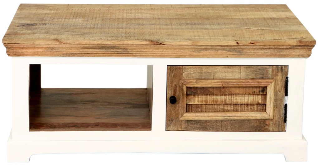 furniture-nabytek.cz - Rustikální konferenční stůl z dřeva manga 110x45x60