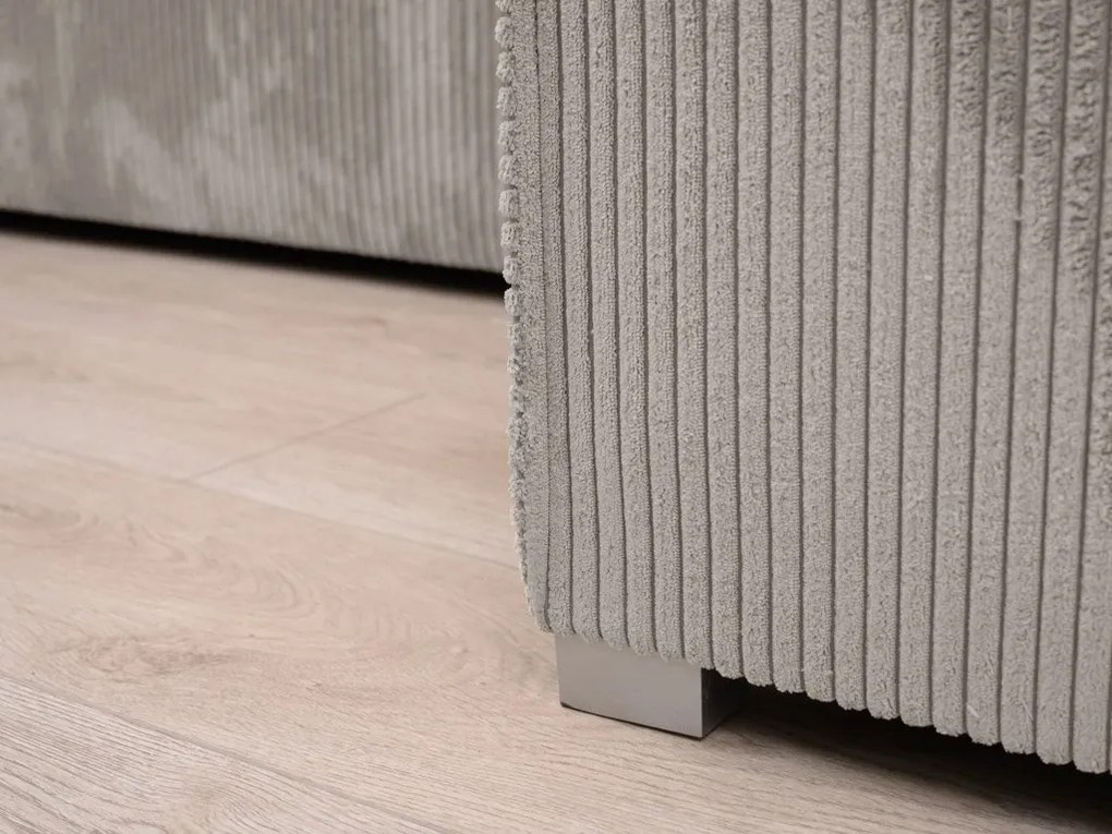 AKCIA Béžová sedacia súprava do tvaru U SMART COSARO 295x140 cm II. akosť