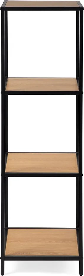 Noela Knižnica regál ARCANA 120x37 prírodná