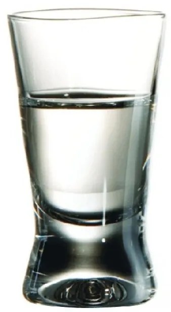 KROSNO Basic poháriky na likér/vodku 25 ml, 6 ks
