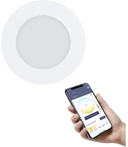 Eglo 900101 - LED Stmievateľné kúpeľňové svietidlo FUEVA-Z LED/5,4W/230V IP44