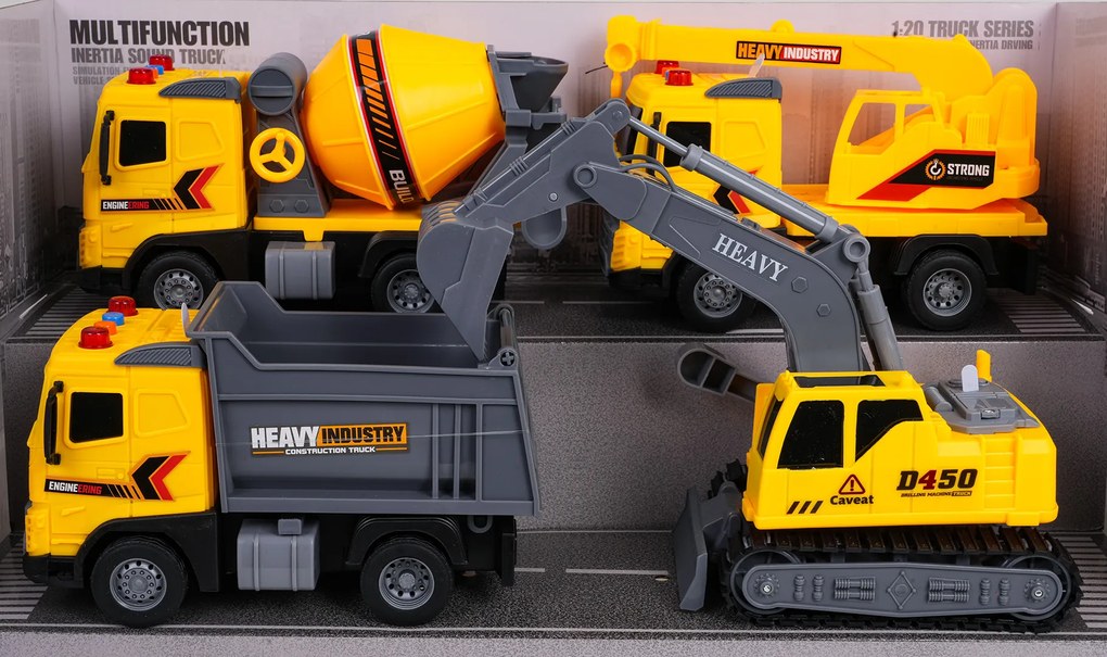Ramiz Sada stavebných vozidiel 1:20