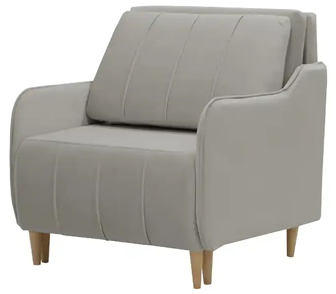 Kreslo GALA s funkciou spania Svetlo hnedá