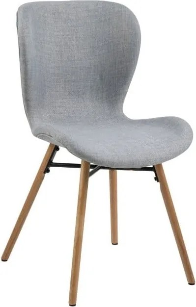 Sada 2 svetlosivých jedálenských stoličiek Actona Batilda