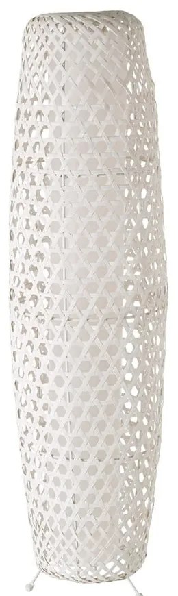 Krémová stojacia lampa s bambusovým tienidlom (výška 88 cm) – Casa Selección