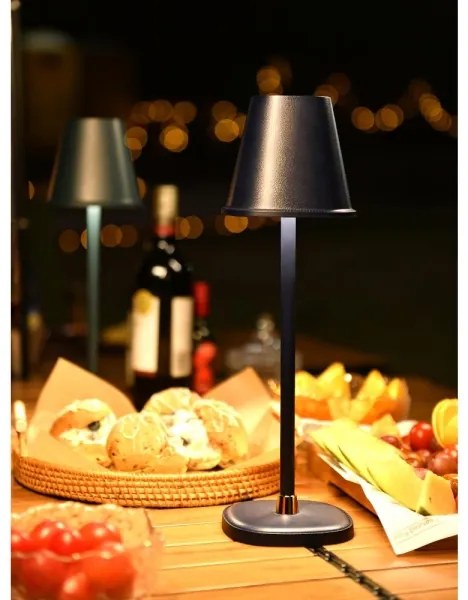 Retlux - LED Stmievateľná nabíjacia stolná lampa LED/3W/1800 mAh tmavomodrá