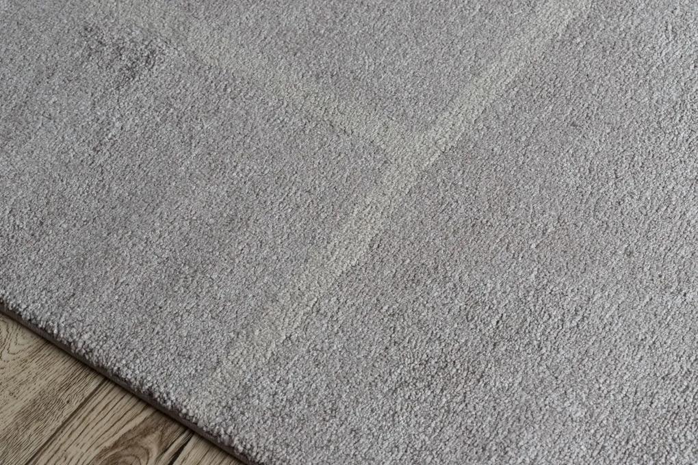 Kusový koberec SOFT RECTANGLE béžovo-hnedý