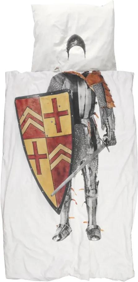 Bavlnené obliečky na jednolôžko Snurk Knight, 140 × 200 cm