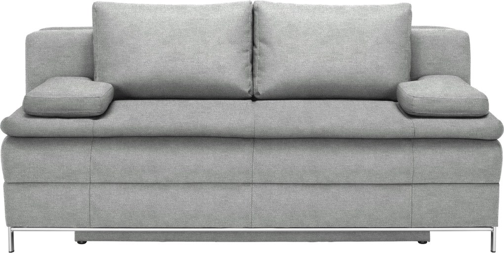 XXXLutz BOXSPRINGOVÁ POHOVKA, textil, svetlosivá Novel - Sedačky - 002469017031