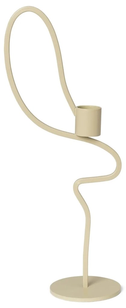 Ferm Living Kovový svietnik Valse Cashmere