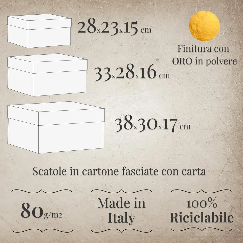 Darčekové škatule v súprave 3 ks Air Baloons – Kartos