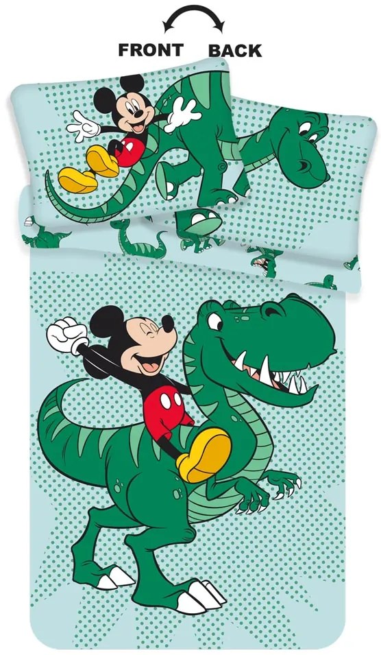 Obliečky do postieľky Mickey Mouse 03 100x135 40x60 cm 100% Bavlna Jerry Fabrics