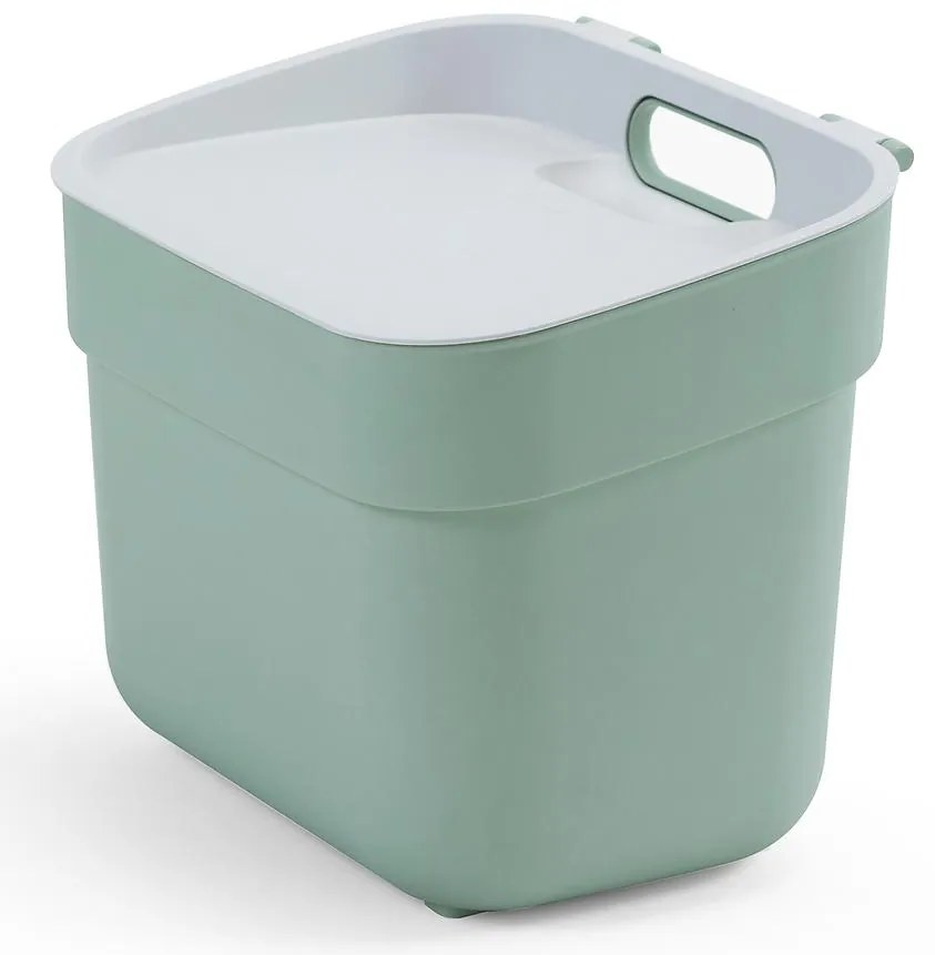 Kôš na separáciu odpadu 5l 251948 zelená/svetlošedá