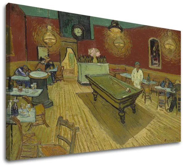Obraz na plátne Vincent van Gogh - Nočná kaviareň | rôzne rozmery