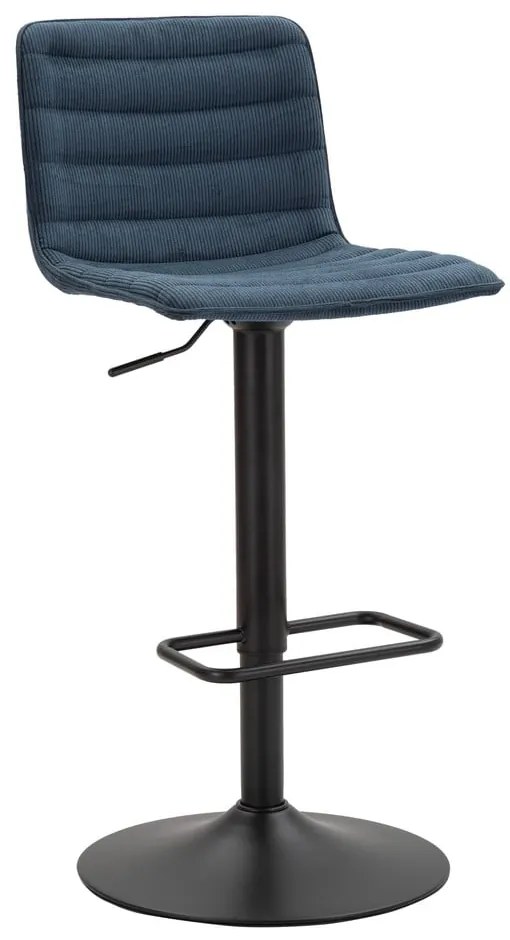 Barová stolička s nastaviteľnou výškou v petrolejovo-čiernej farbe (výška sedadla 61 cm) Malia – Mauro Ferretti