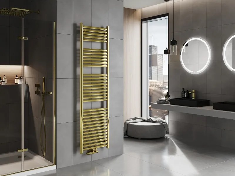 Mexen Hades, vykurovacie teleso 1800x500 mm, 666 W, zlatá lesklá, W104-1800-500-00-50