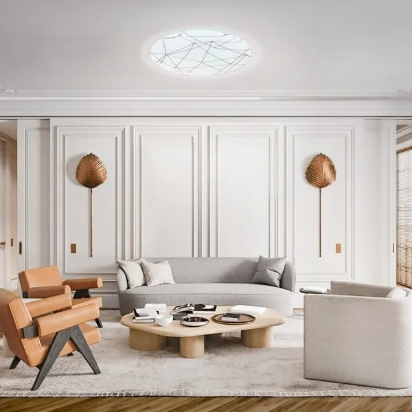 Aigostar - LED Stropné svietidlo LED/36W/230V 6500K pr. 38cm