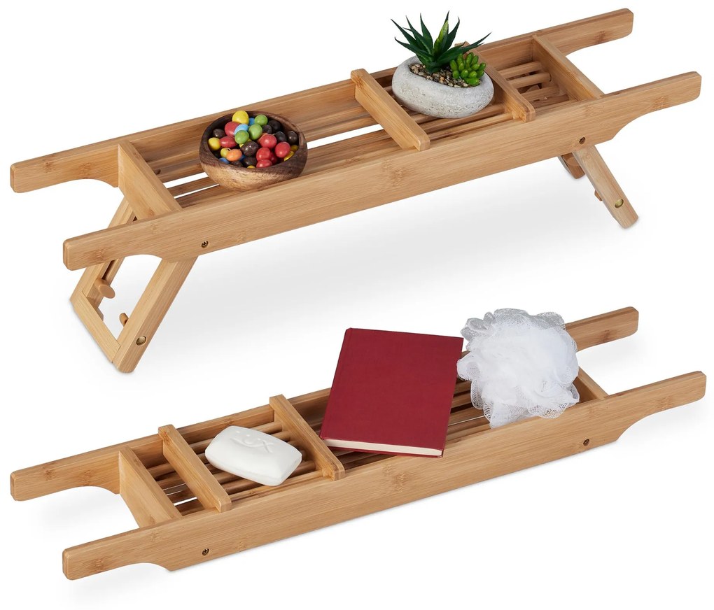 Bambusová polica na vaňu RD44140