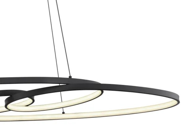 Globo 67177-40 - LED luster SPIRA LED/39W/230V, 2700/4000/6500K