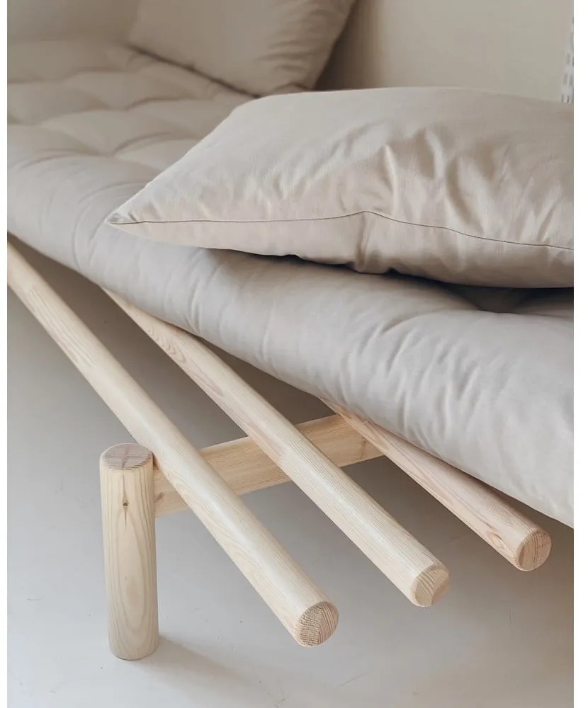 Pohovka s ľanovým poťahom Karup Design Pace Natural/Linen