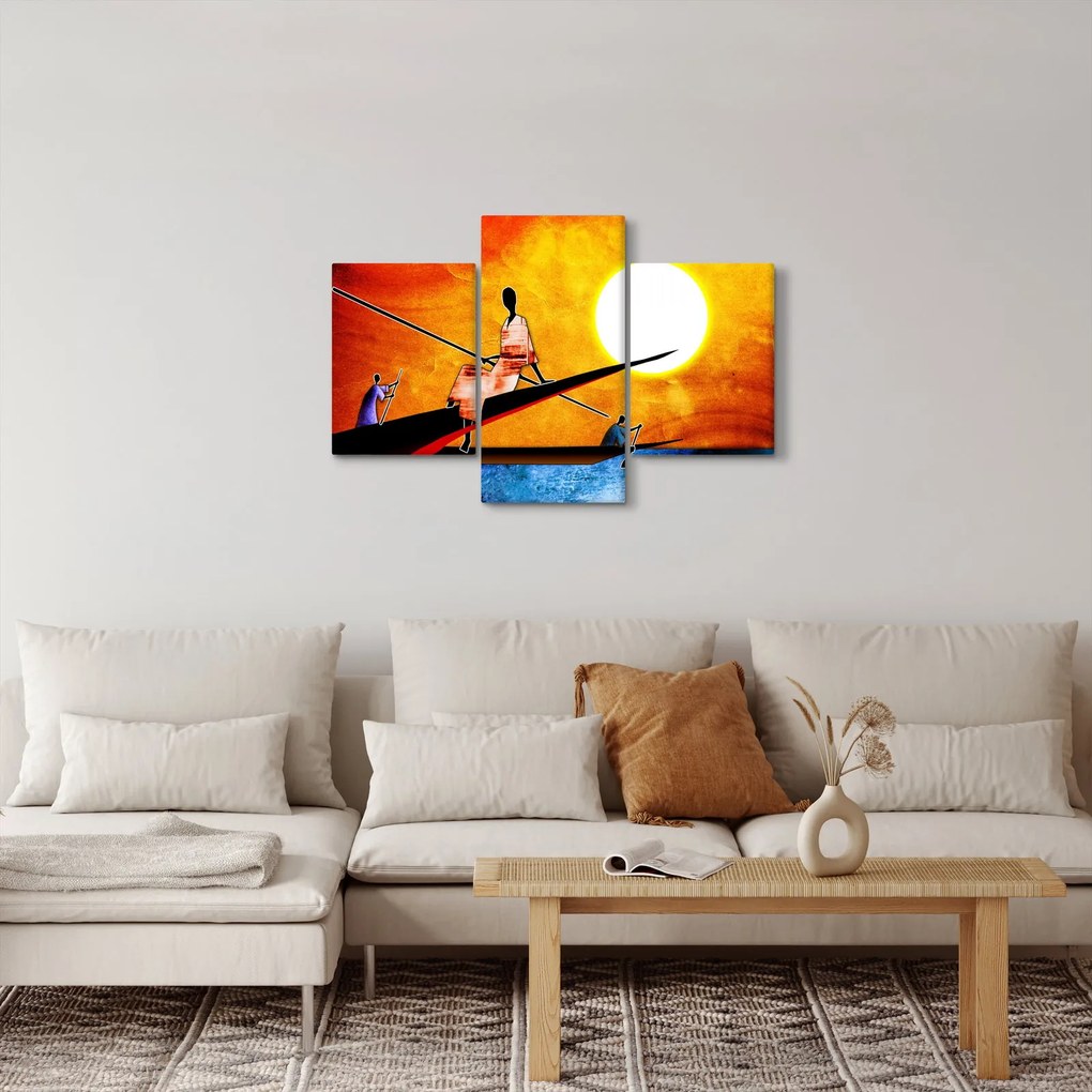 Obraz dobovej starovekej maľby (90x60 cm)