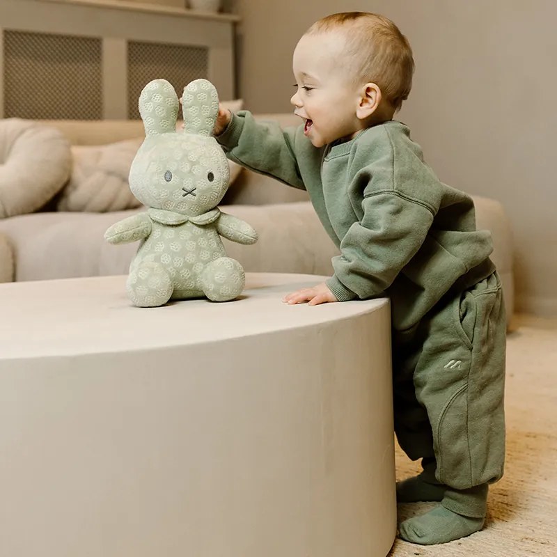 Králiček Miffy Green Flower 20 cm