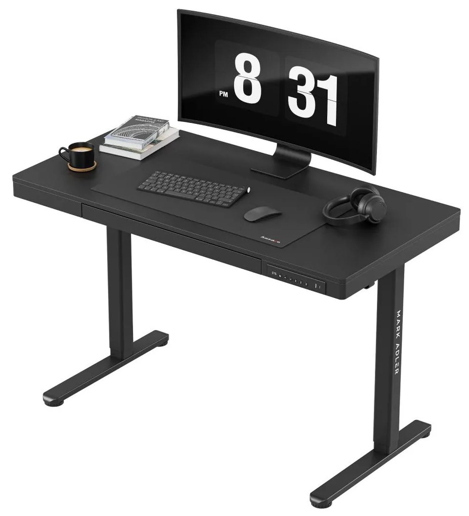 Elektricky nastaviteľný PC stolík Legend 8.2 (čierna). Akcia -20%. Vlastná spoľahlivá doprava až k Vám domov. 1087591