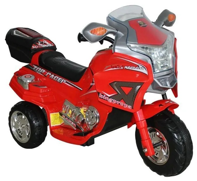 Detská elektrická motorka Baby Mix Racer, červená