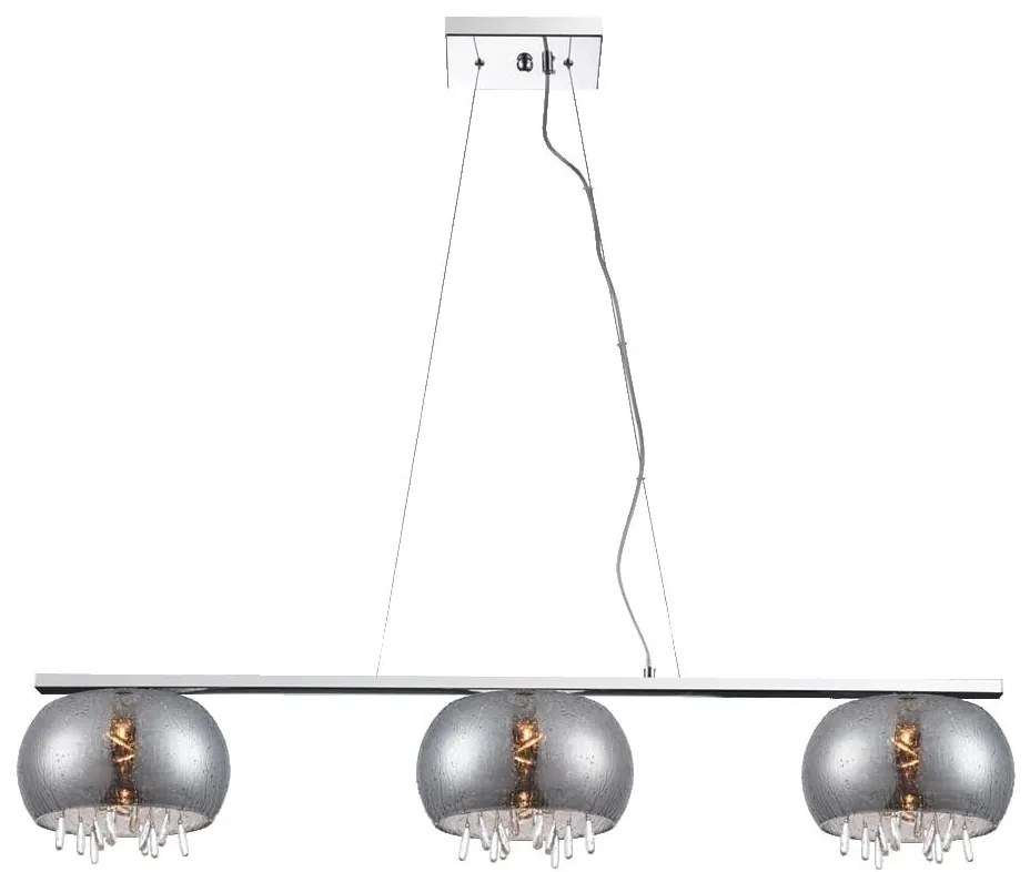 Luxera 46092 - Luster na lanku ATMOSPHERA 3xG9/7W/230V