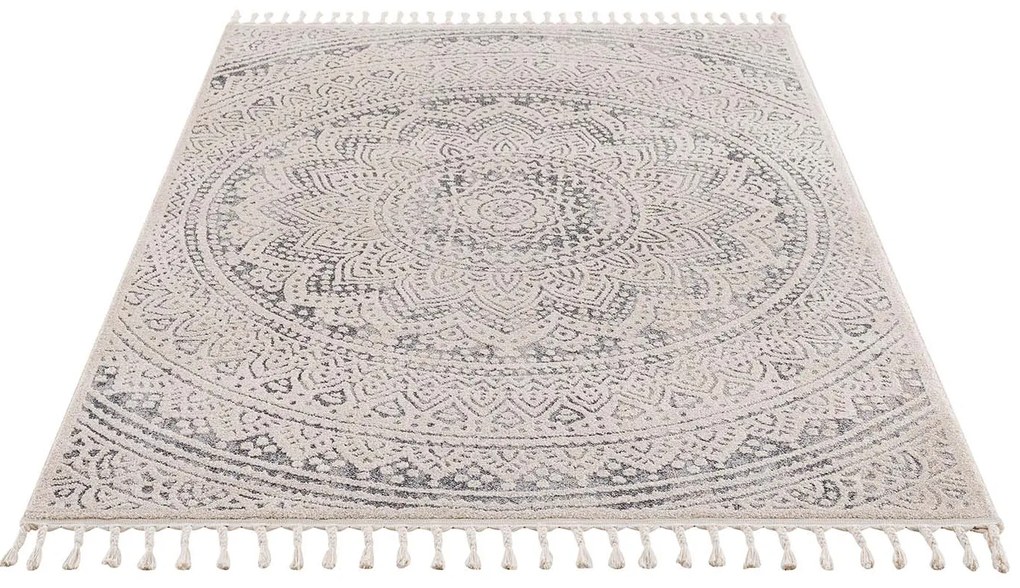 Dekorstudio Moderný koberec ART 1652 sivý Rozmer koberca: 160x230cm