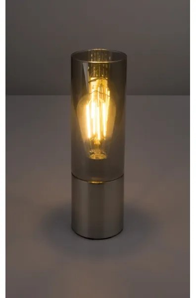 GLOBO 21000N - Stolná lampa ANNIKA 1xE27/25W/230V pr. 9 cm chróm