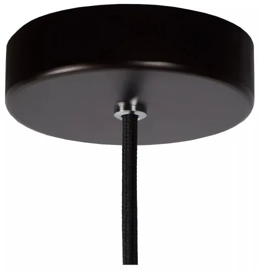 Lucide 74410/01/65 - Luster na lanku ZINO 1xE27/60W/230V čierna