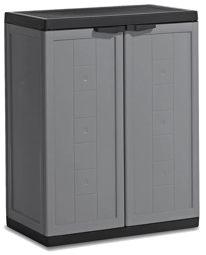 KIS Skriňa JOLLY nízka 68 cm, sivá