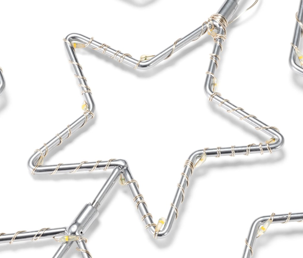 LED veniec s opletenou svetelnou reťazou